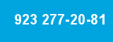 923 277-20-81